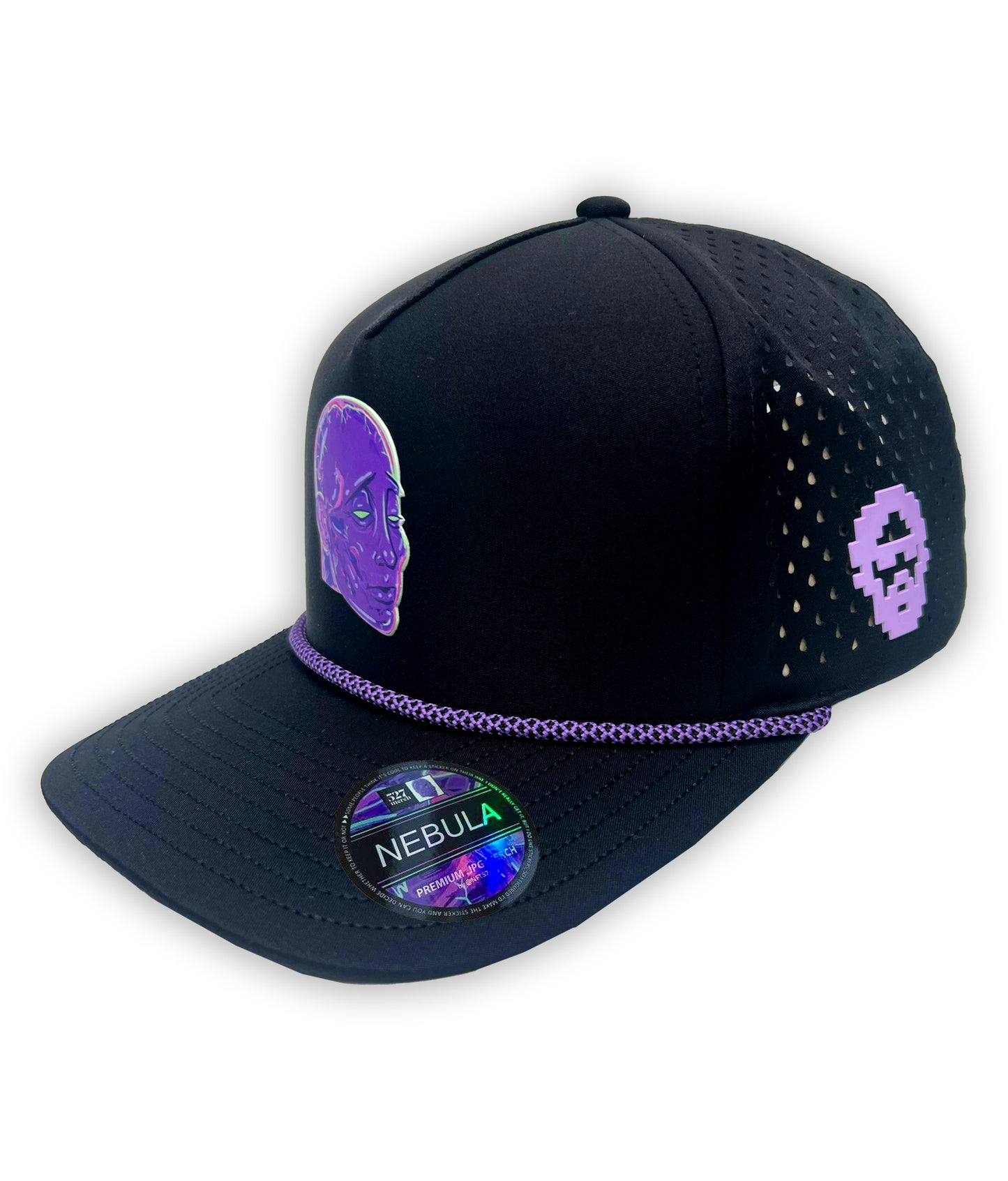 DeGods NEBULA Premium Black Trucker Hat - Special Edition