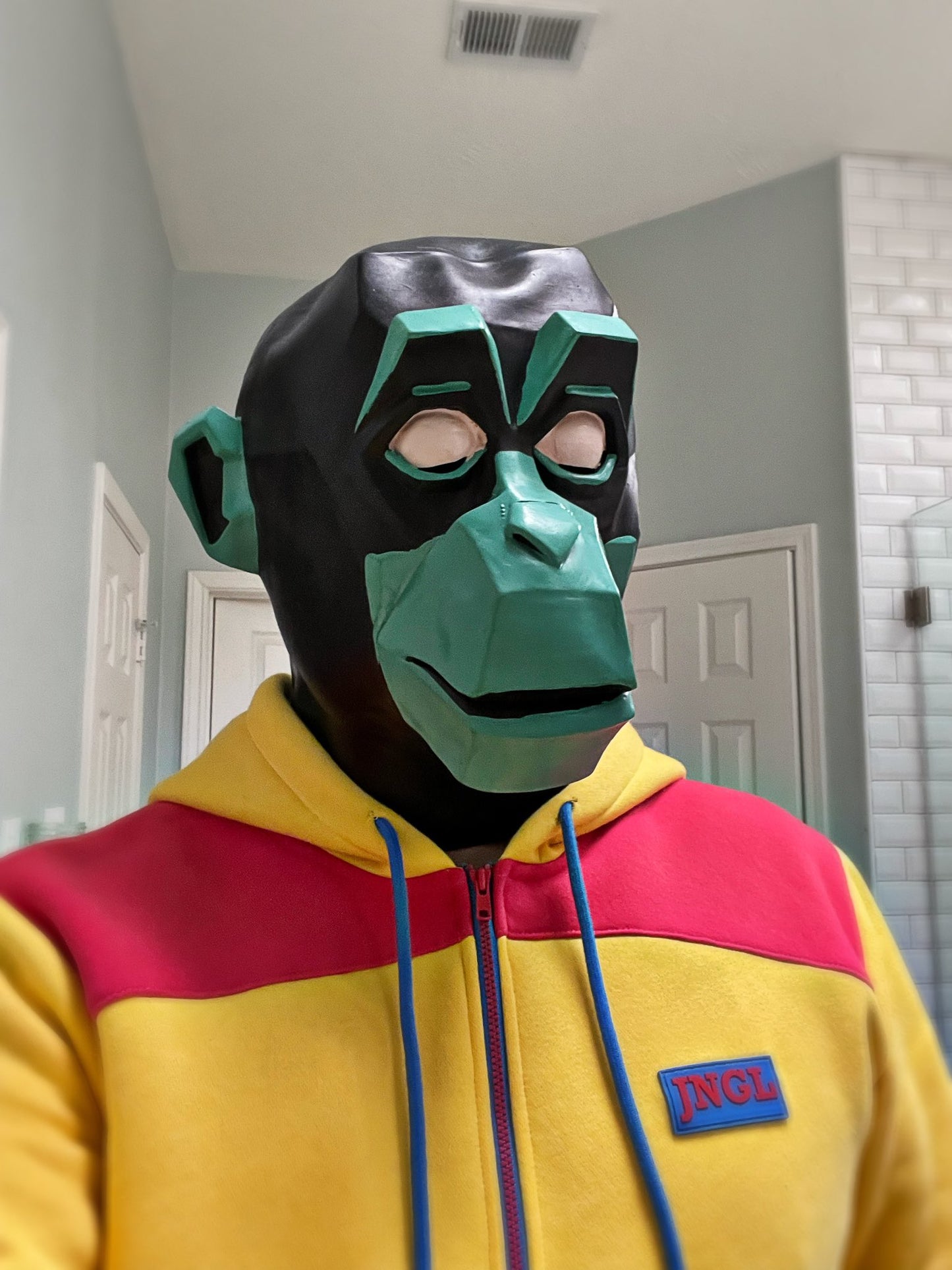 Primates NFT Latex Mask