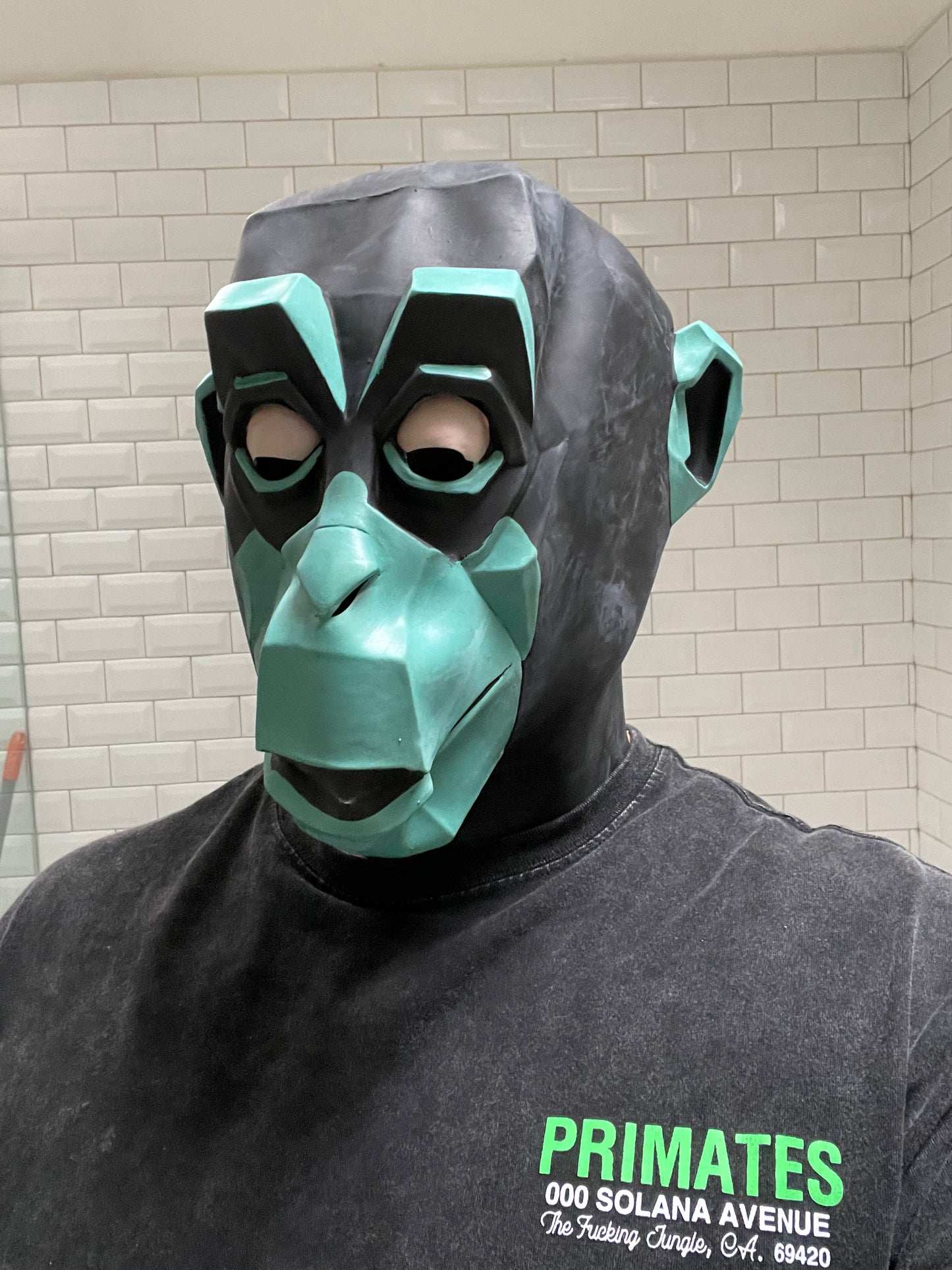 Primates NFT Latex Mask