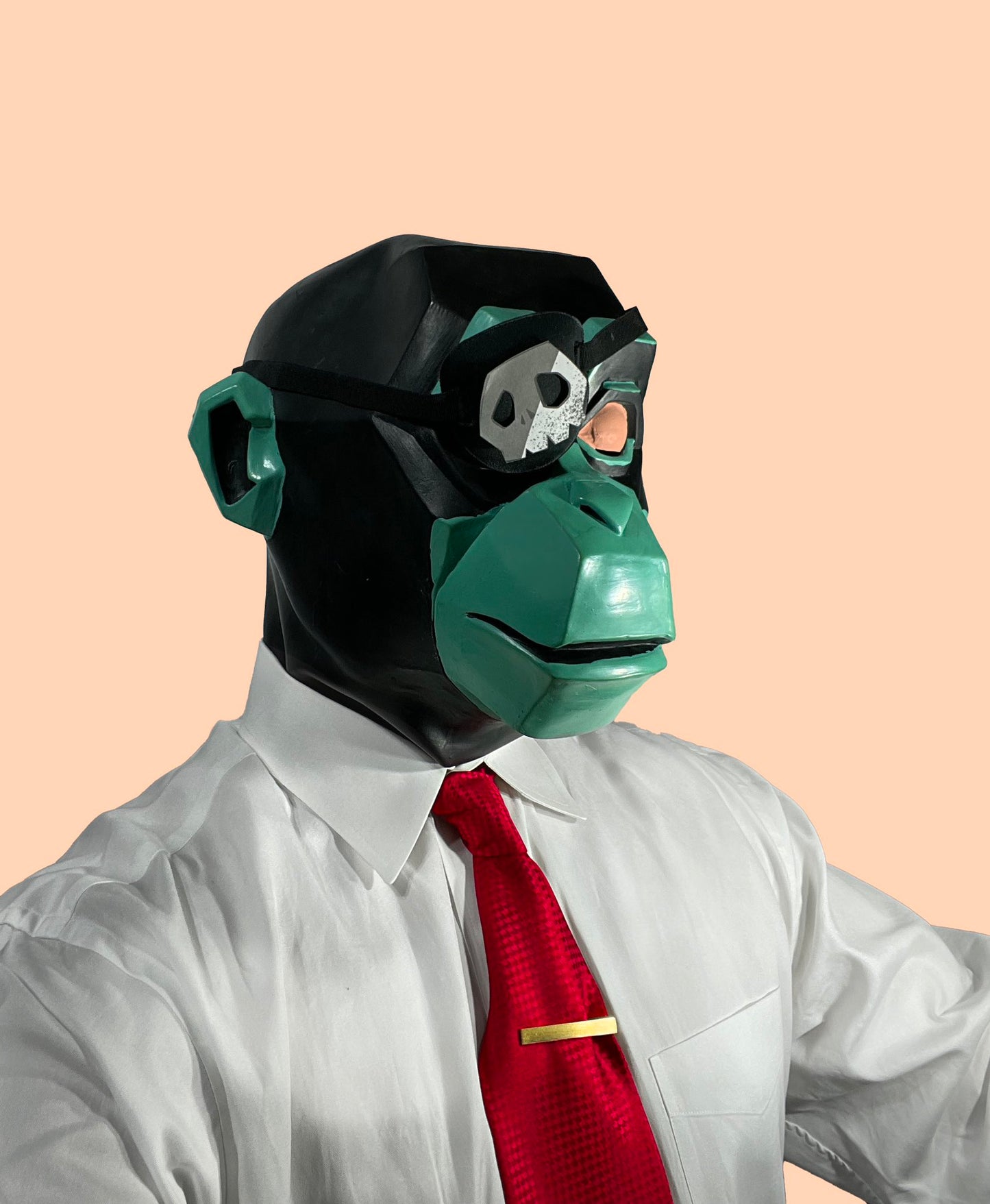 Primates NFT Latex Mask