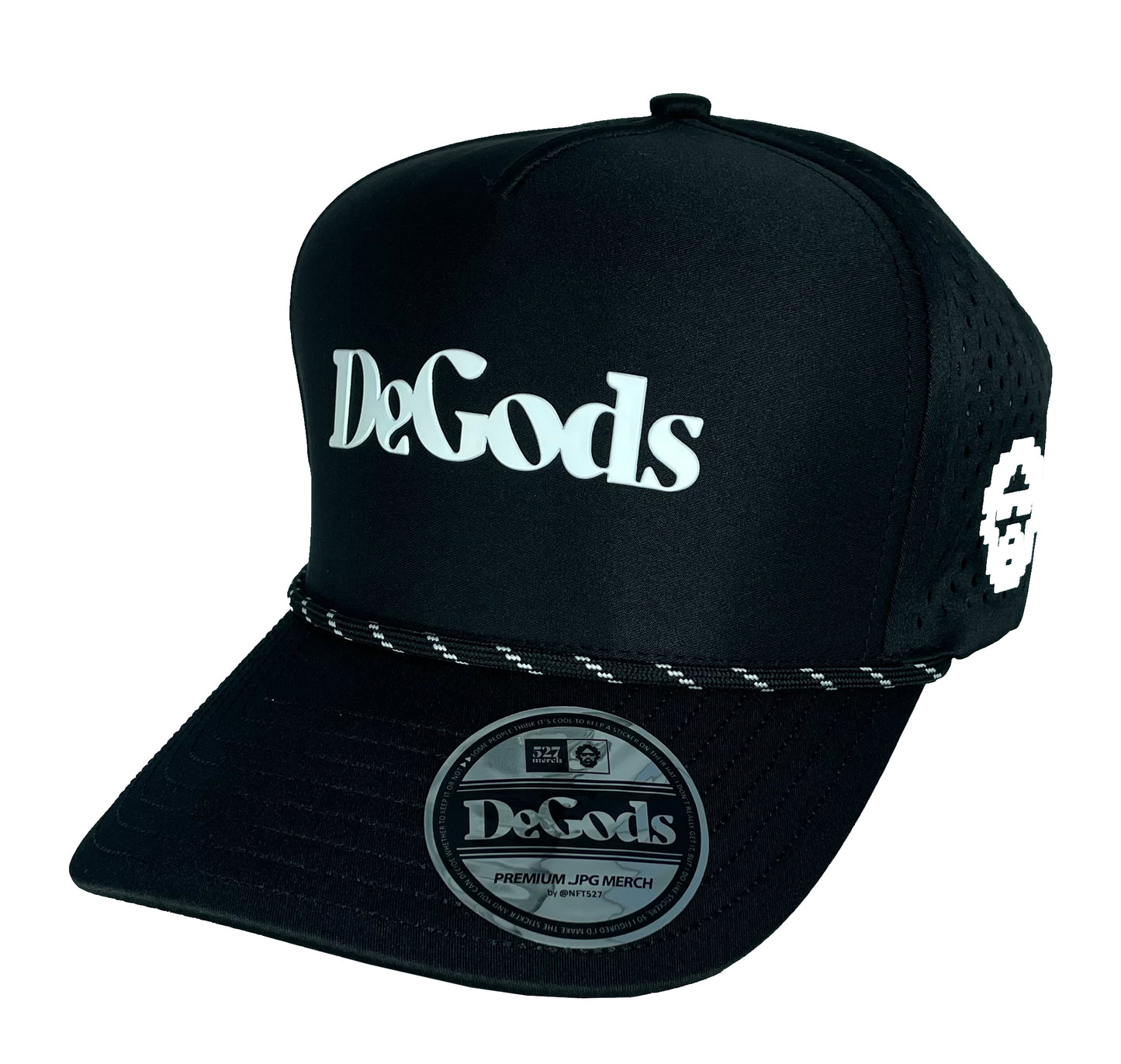 DeGods Premium Black Trucker Hat 2.0